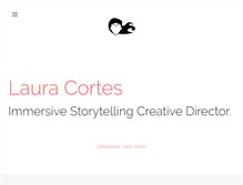 Tablet Screenshot of laura-cortes.com